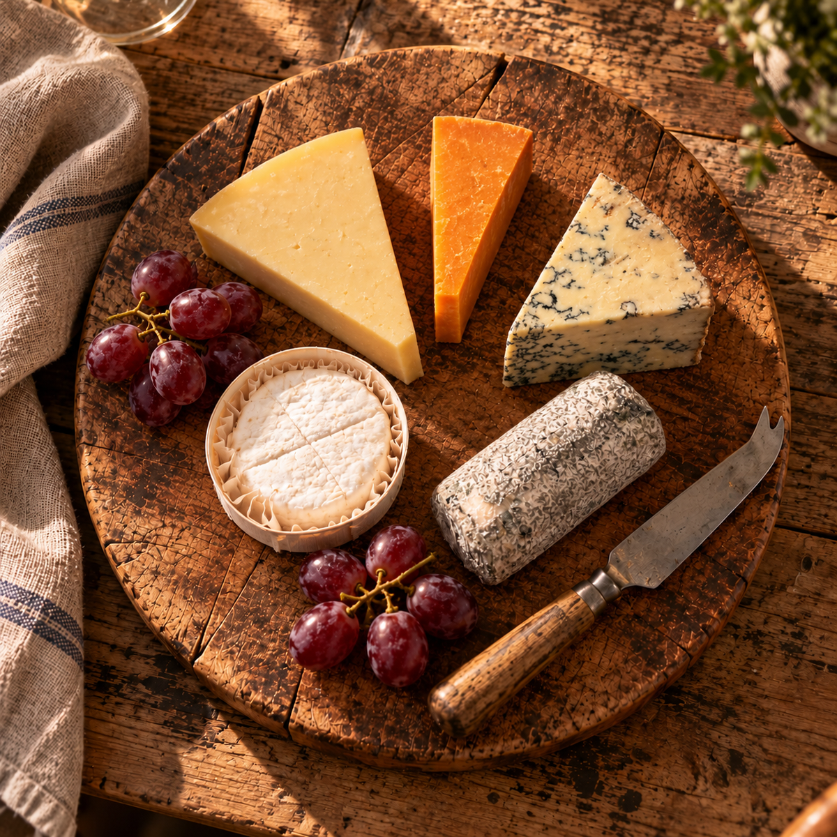 Large Festive Cheese Selection