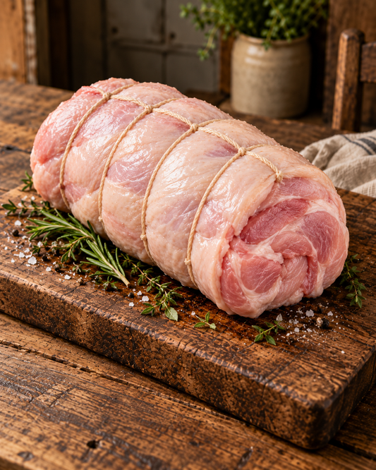 Rolled turkey breast