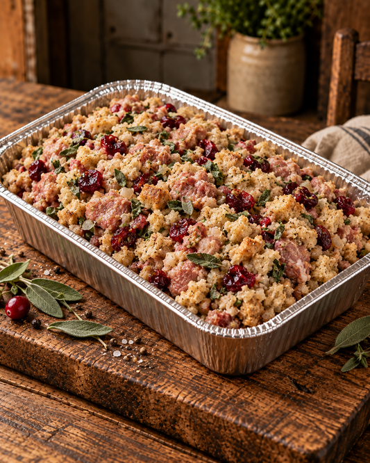 Stuffing tray - pork, cranberry and sage (1kg)